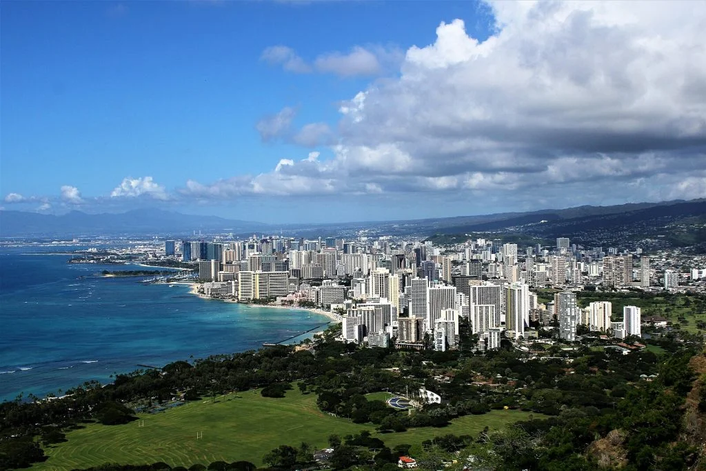 Panorama miasta Honolulu