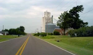 Miasto Corn w stanie Oklahoma