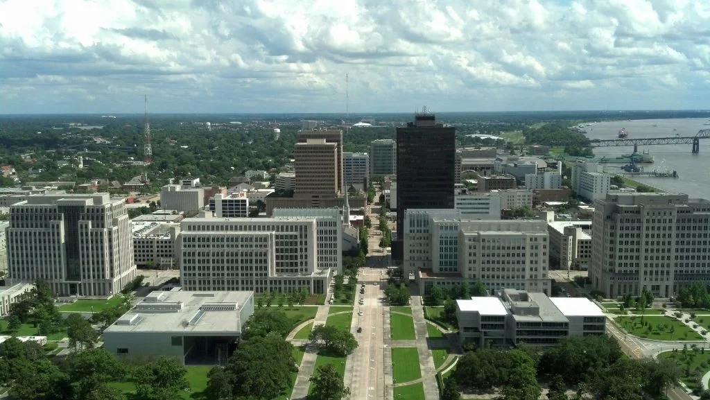 Panorama miasta Baton Rouge