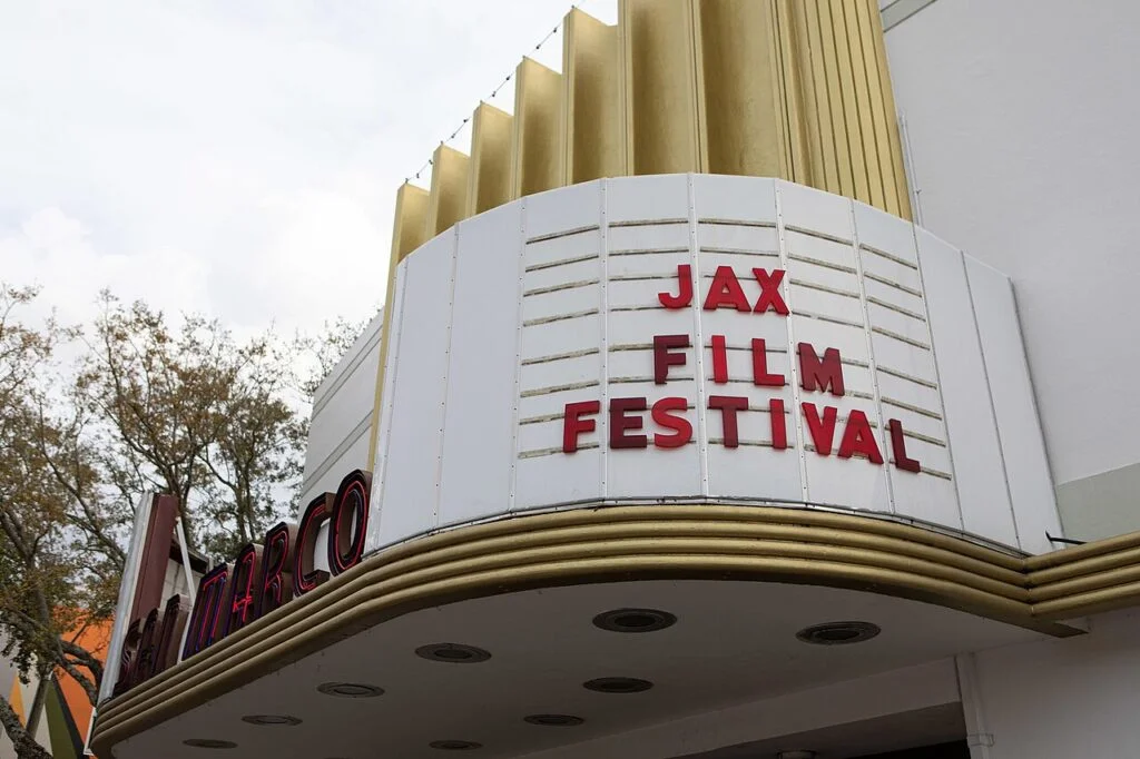 Szyld Festiwalu Filmowego w Jacksonville