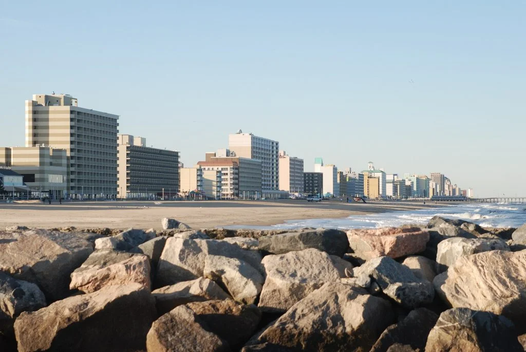Plaża w mieście Virginia Beach