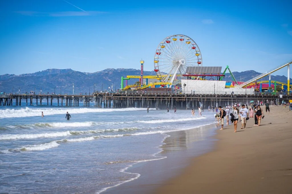 Plaża w Santa Monica