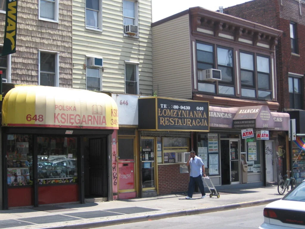 Polskie sklepy na Greenpoint, Brooklyn, Nowy Jork