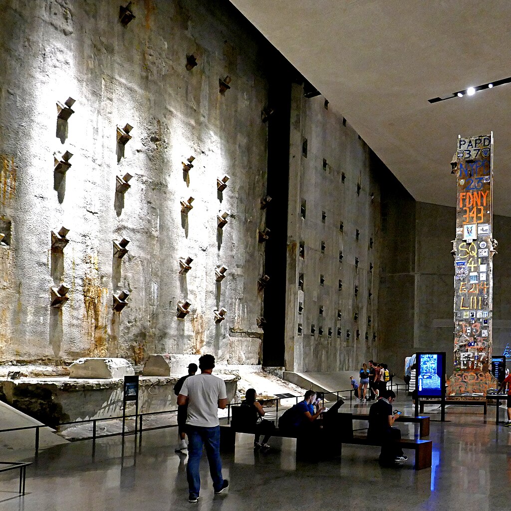 Wnętrze Muzeum 11 września w Nowym Jorku