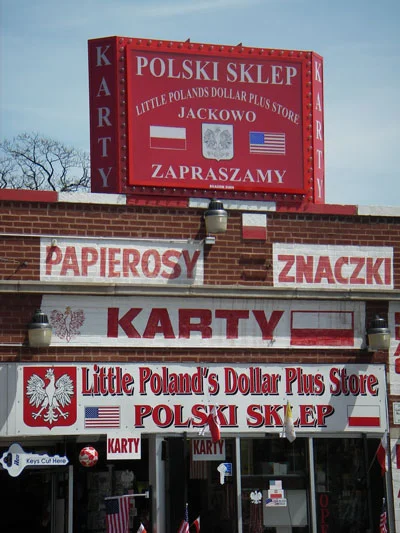 Sklep polski na Milwaukee Avenue, w Chicago