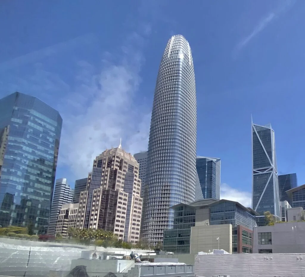 Panorama wieży Salesforce