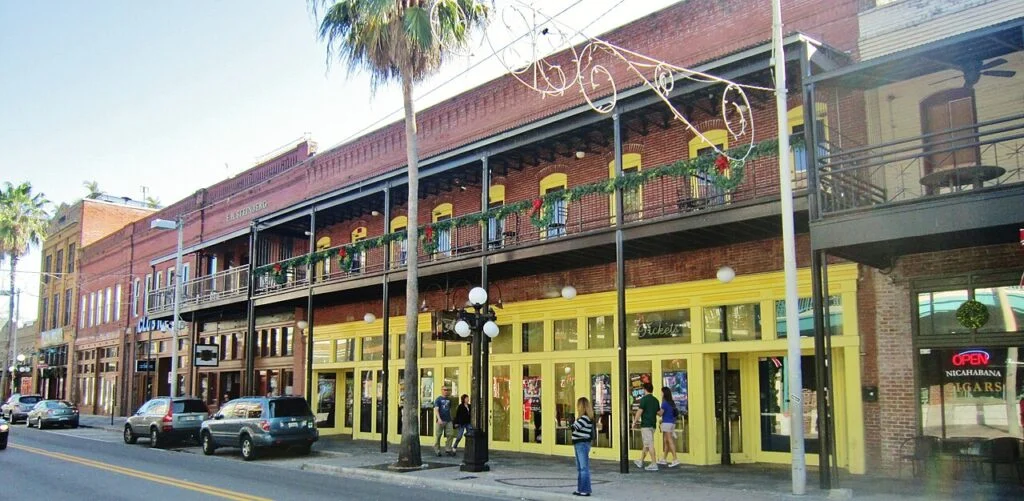 East 7th Ave. Ybor City, Tampa, Floryda