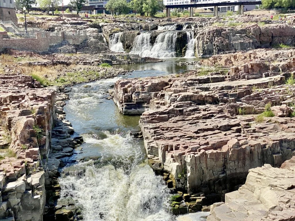 Park wodospadów w Sioux Falls