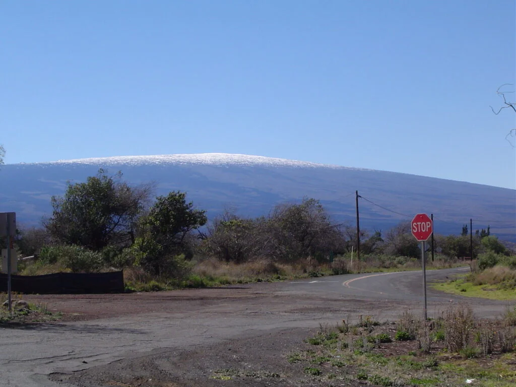 Wulkan Mauna Loa na Hawajach