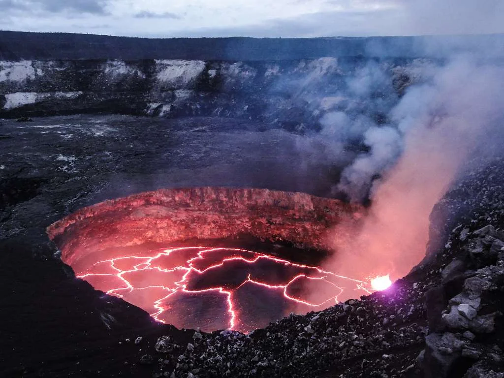 Jezioro lawy, wulkan Kīlauea